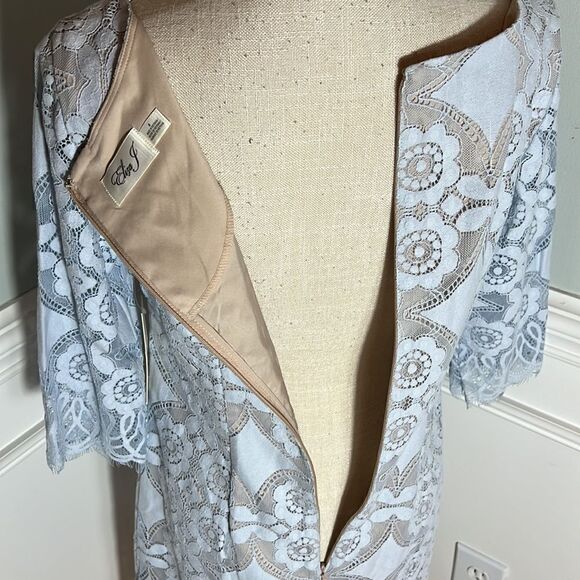 Eliza J Light Blue Lace Dress NWT - Picture 7 of 9